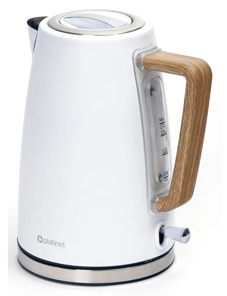 Rychlovarná konvice 1,7 l 2400W/230V nerez/bílá