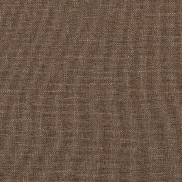 VidaXL Polohovací křeslo s podnožkou textil [356526] Barva: Hnědá