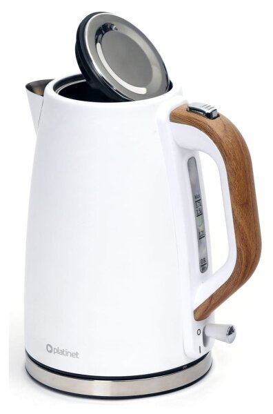 Rychlovarná konvice 1,7 l 2400W/230V nerez/bílá