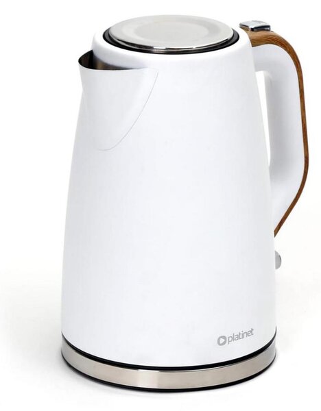 Rychlovarná konvice 1,7 l 2400W/230V nerez/bílá