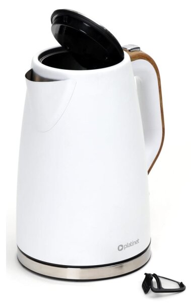 Rychlovarná konvice 1,7 l 2400W/230V nerez/bílá
