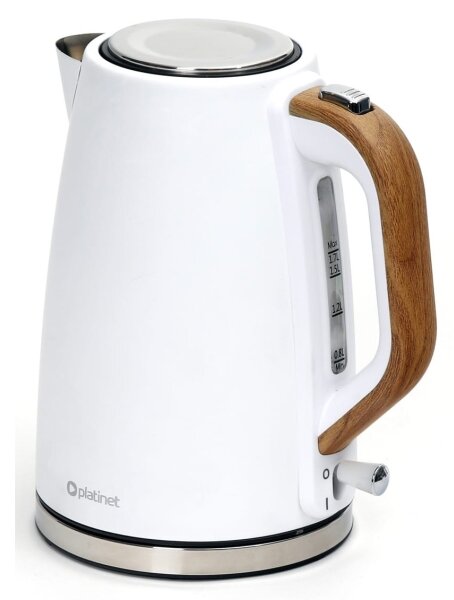 Rychlovarná konvice 1,7 l 2400W/230V nerez/bílá