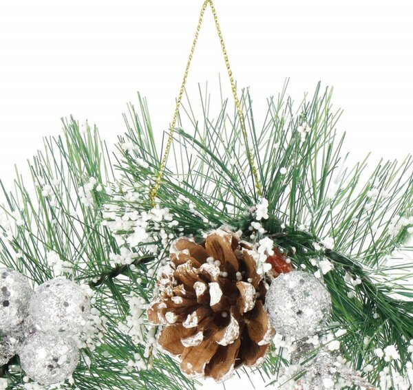 Adventní věnec diamantový 24 cm