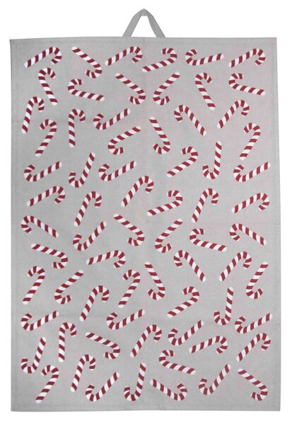 Bavlněná utěrka Candy Cane 70 × 50 cm