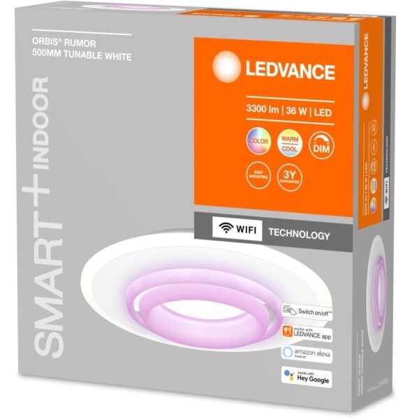 Ledvance - LED RGBW Stmívatelné stropní svítidlo SMART+ ORBIS LED/32W/230V Wi-Fi