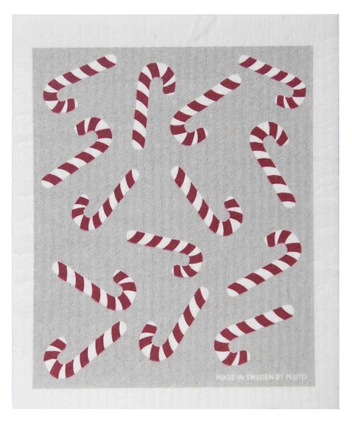 Přírodní houbová utěrka Candy Cane