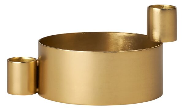 Kovový svícen Judie Brass Finish