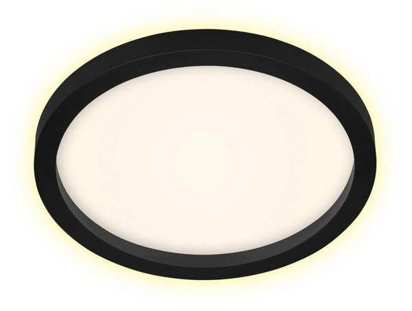 Briloner 7361-015 - LED Stropní svítidlo CADRE LED/18W/230V pr. 29,7 cm černá