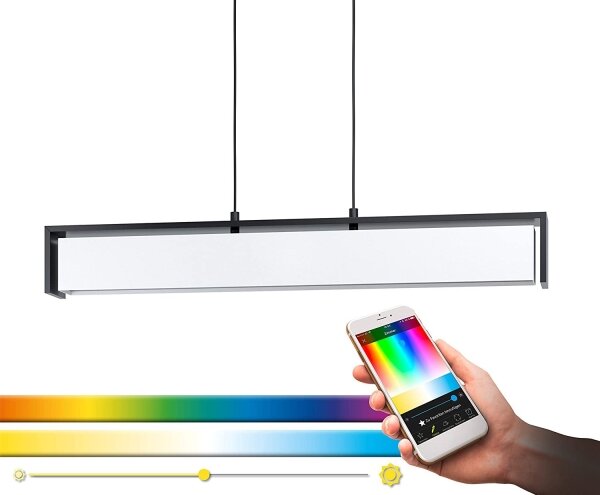 Eglo 900075 - LED RGBW Stmívatelný lustr na lanku VALDELAGRANO-Z LED/33,6W/230V
