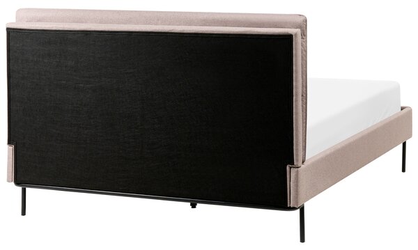 Postel Tkanina CORIO 140 x 200 cm Taupe