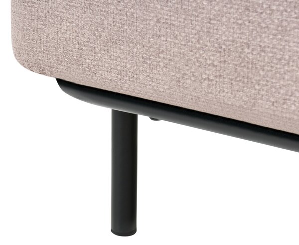 Postel Tkanina CORIO 160 x 200 cm Taupe
