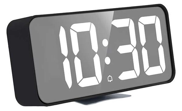 Hodiny s bluetooth synchronizací CA08, černá
