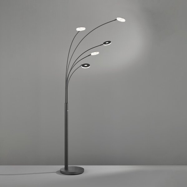 STOJACÍ LED LAMPA, 79/225 cm Fischer & Honsel - Stojací lampy