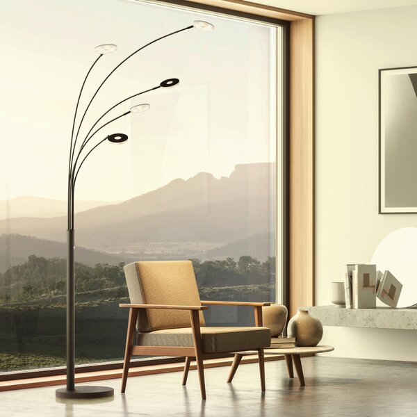STOJACÍ LED LAMPA, 79/225 cm Fischer & Honsel - Stojací lampy
