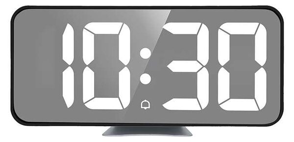 Hodiny s bluetooth synchronizací CA08, černá