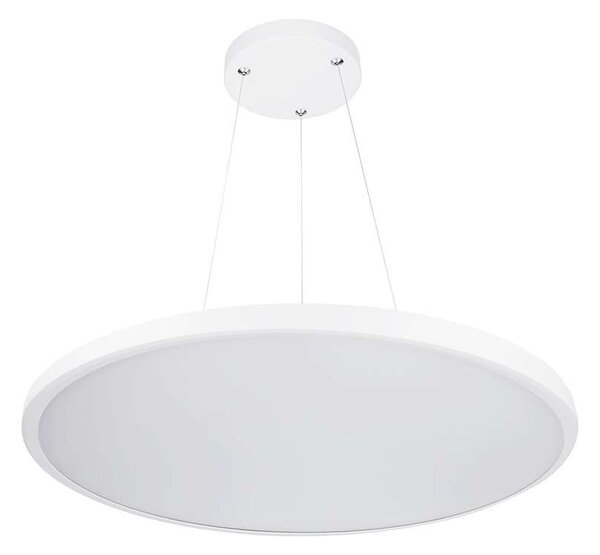 LED stropní světlo s dálkovým ovládáním Estela Low UGR - průměr 60 cm, bílá