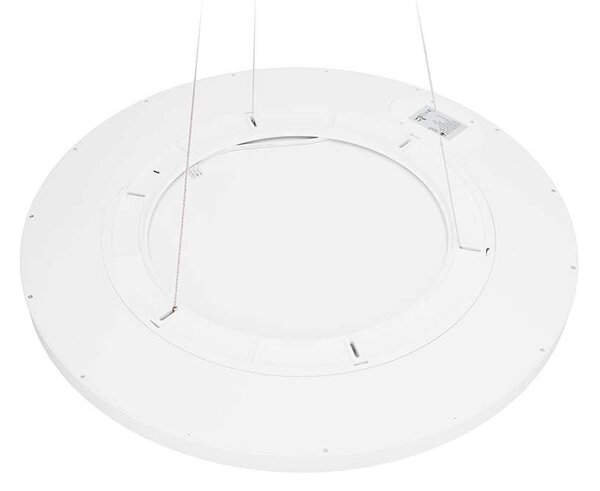 LED stropní světlo s dálkovým ovládáním Estela Low UGR - průměr 60 cm, bílá