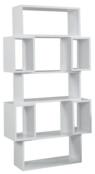 ASIR Knihovna BOX bílá