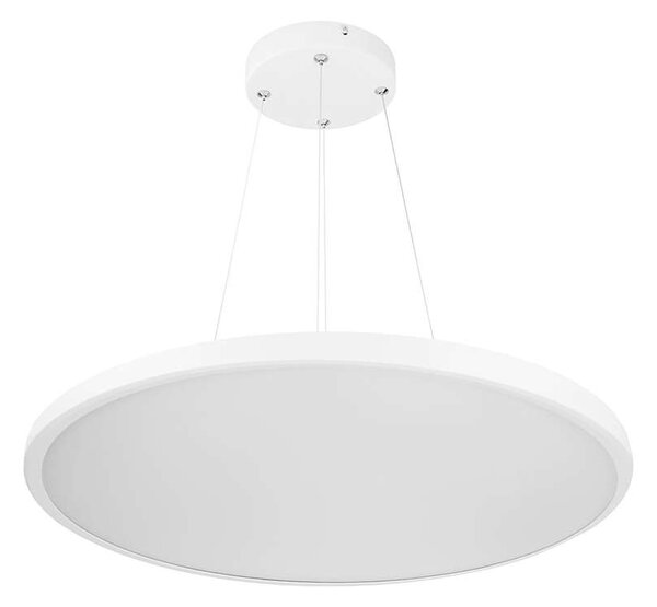 LED stropní světlo s dálkovým ovládáním Estela Low UGR - průměr 50 cm, bílá