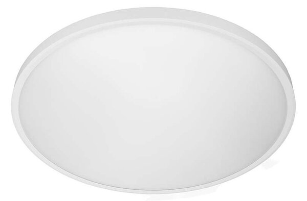 LED stropní světlo s dálkovým ovládáním Estela Low UGR - průměr 60 cm, bílá