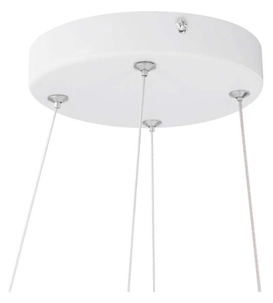 LED stropní světlo s dálkovým ovládáním Estela Low UGR - průměr 50 cm, bílá