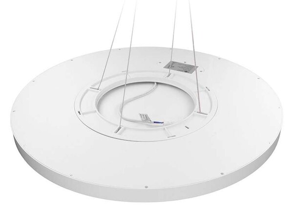 LED stropní světlo s dálkovým ovládáním Estela Low UGR - průměr 50 cm, bílá