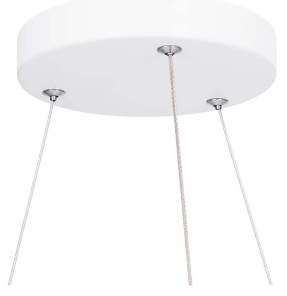 LED stropní světlo s dálkovým ovládáním Estela Low UGR - průměr 60 cm, bílá