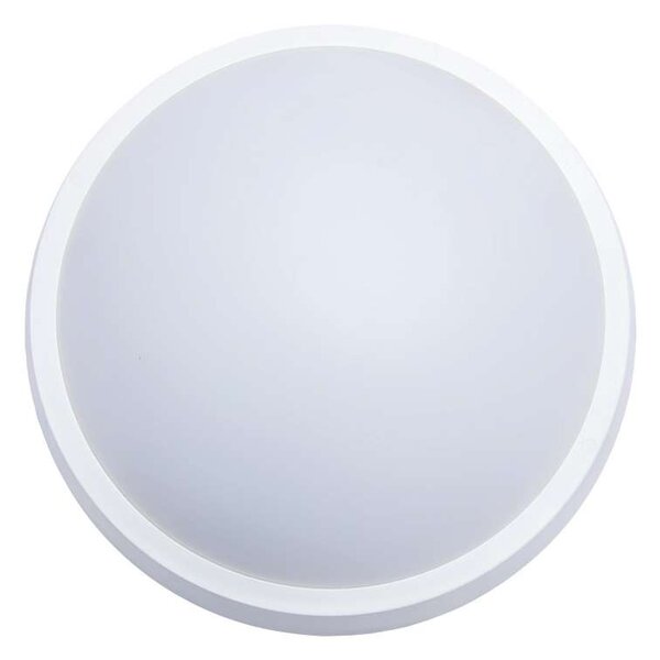 LED venkovní světlo WO739 - kruh 32 cm, bílá