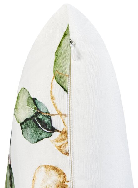 Sada 2 venkovních polštářů GLADE Rostlinný vzor 45 x 45 cm Pestrá