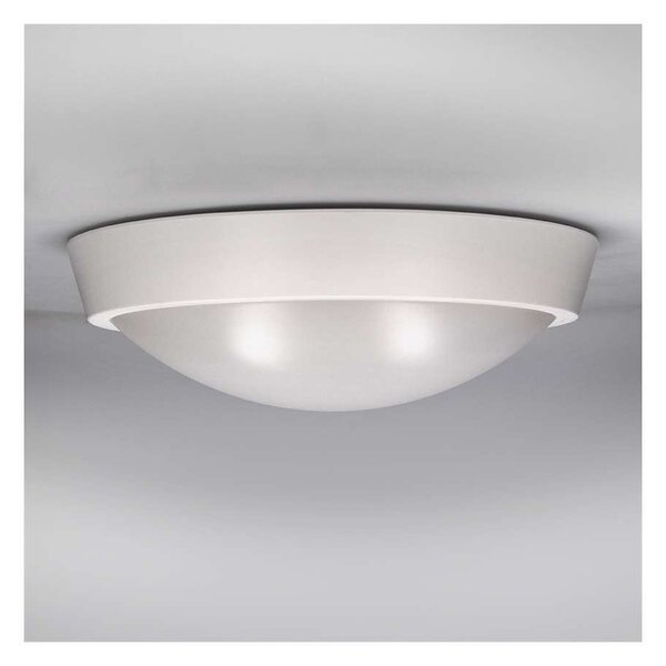 LED venkovní světlo WO739 - kruh 32 cm, bílá