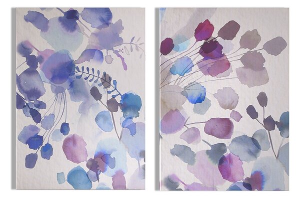 2 dílný bezrámový obraz 105381 Expressives Blooms, Wall Art, Graham & Brown