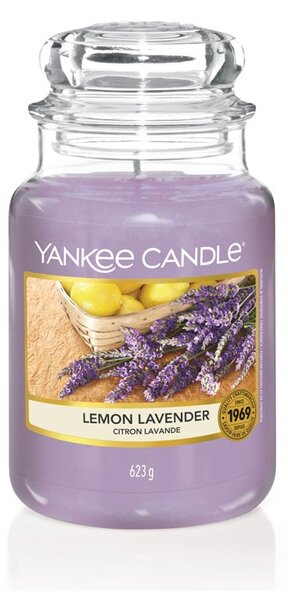 VONNÁ SVÍČKA YANKEE CANDLE LEMON LAVENDER CLASSIC VELKÝ