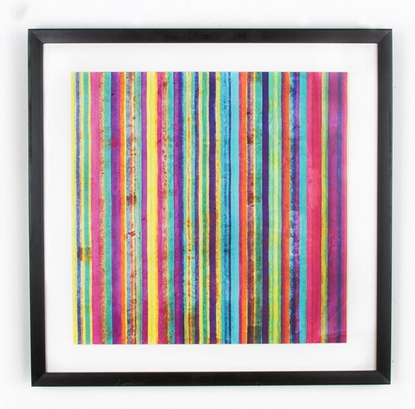 Abstraktní obraz 41-321, Neon Stripe, Wall Art, Graham Brown