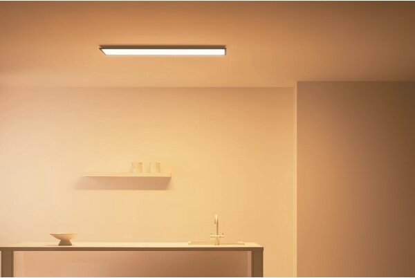 WiZ - LED Stmívatelný panel SUPERSLIM LED/36W/230V 2700-6500K Wi-Fi černá