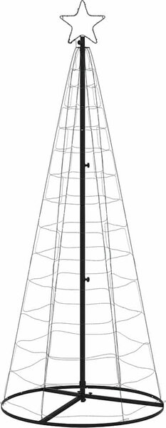 VidaXL LED vánoční stromek 200 ch LED diod 180 cm [4016448] Barva: Modrá