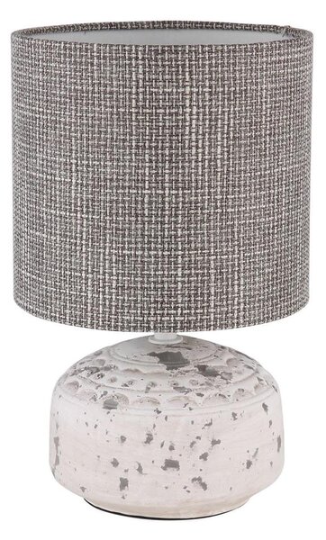 Globo 21624 - Stolní lampa IGA 1xE14/40W/230V šedá/keramika