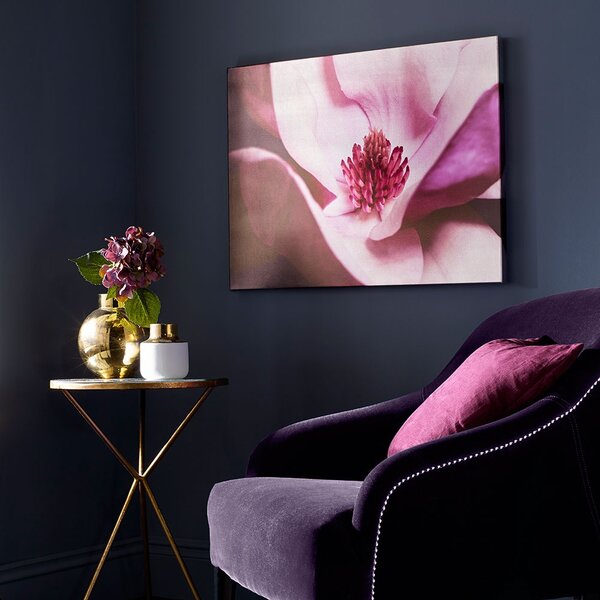 Bezrámový obraz Metallic Plum Petals 104574, Wall Art, Graham Brown