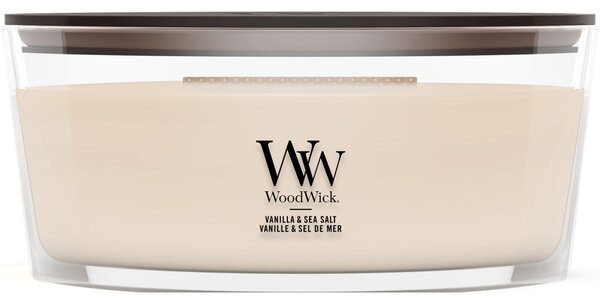 WoodWick Vanilla & Sea Salt svíčka loď