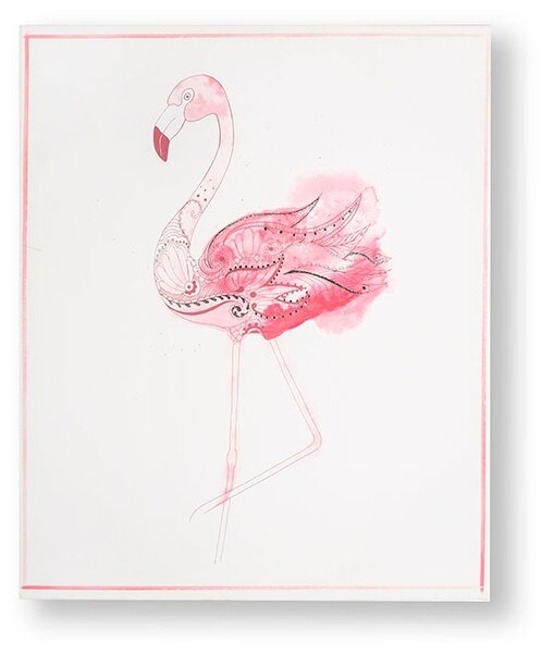 Tištěný obraz 105874, Fabulous Flamingo, Plameňák, Wall Art, Graham & Brown