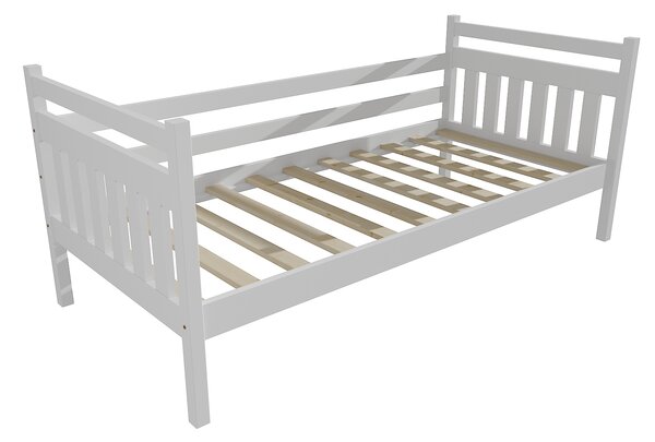Vomaks Dětská postel DP 034 Rozměr: 70 x 160 cm, Povrchová úprava: netransparentní barva bílá