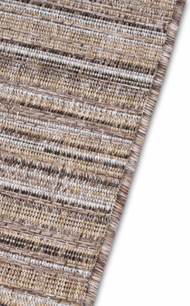 Makro Abra Kusový koberec Sisal YUCANA KV22A hnědý Rozměr: 80x150 cm