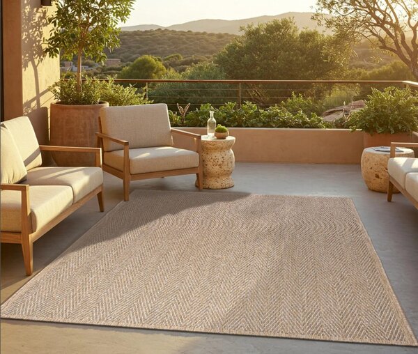 Makro Abra Kusový koberec Sisal YUCANA SG40A béžový Rozměr: 80x150 cm