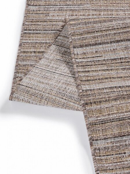 Makro Abra Kusový koberec Sisal YUCANA KV22A hnědý Rozměr: 80x150 cm