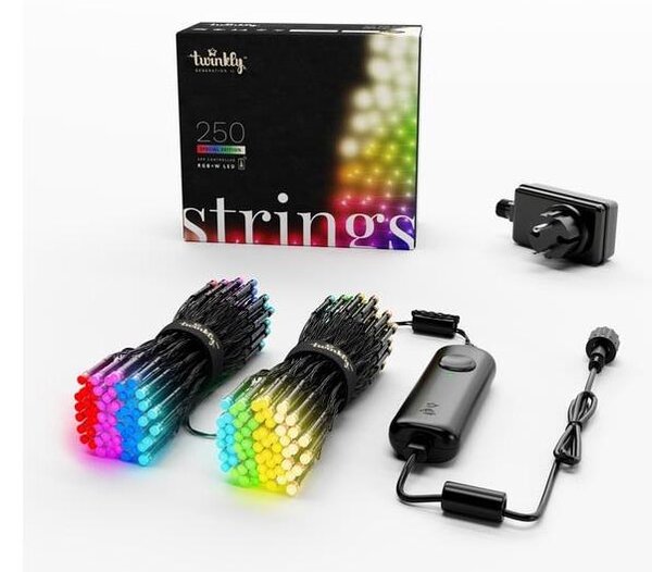 Twinkly TWS250SPP-BEU - LED RGB Venkovní řetěz 250xLED 23,5m IP44 Wi-Fi