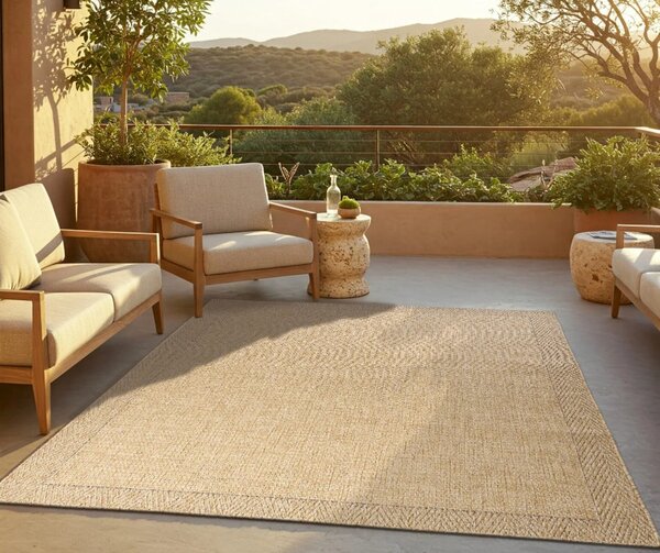 Makro Abra Kusový koberec Sisal YUCANA SG47A béžový Rozměr: 80x150 cm
