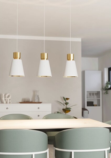 Eglo 900377 - Lustr na lanku AGLIENTINA 3xE27/40W/230V