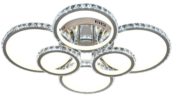 LED Stmívatelný přisazený lustr LED/205W/230V 3000-6500K + DO