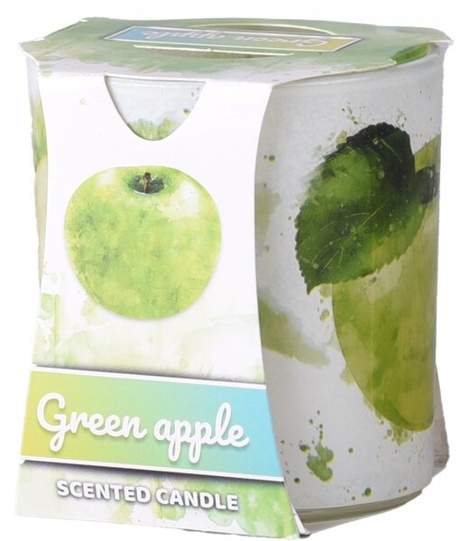 Sklo Verona 73x77 mm Green apple, vonná svíčka