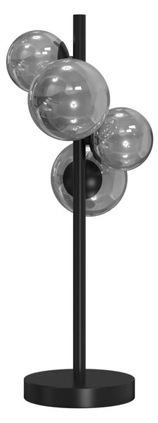 ONLI - Stolní lampa PALOMA 4xG9/10W/230V 48 cm černá/kouřová