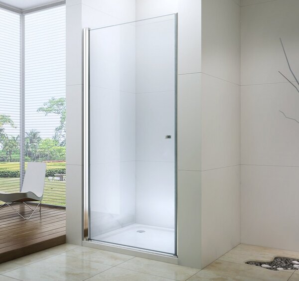 Mexen Pretoria sprchové dveře pantové 60 cm, transparentní, chrom - 852-060-000-01-00 - MEXEN